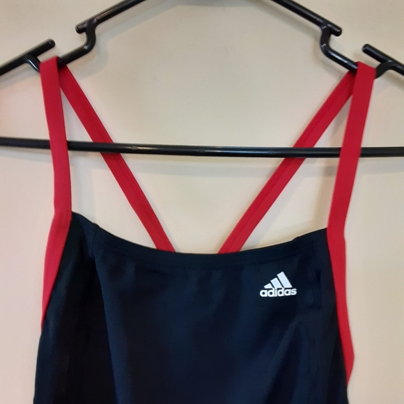 SOLD//Adidas NWT Splice Vortex Back One Piece Swimsuit - Picture 6 of 10